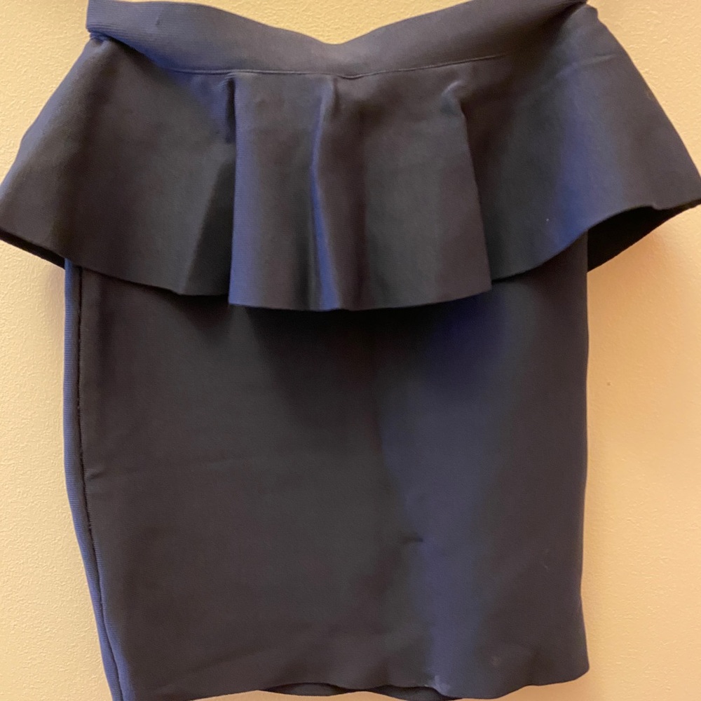 SEXY peplum bodycon skirt